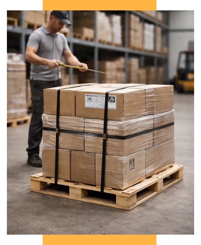 Упаковка и паллетирование грузов от 3556 р. | СетСервис-Ста