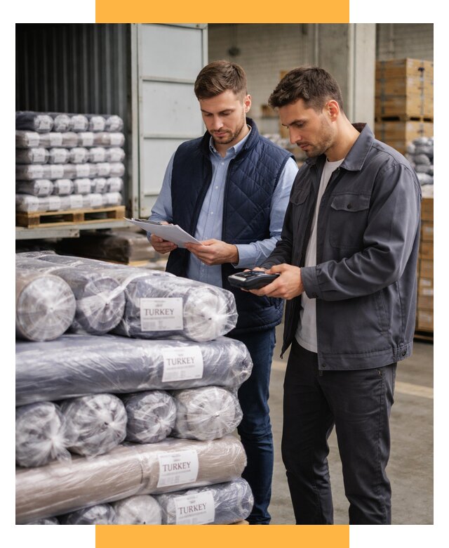 Доставка текстиля из Турции от 45720 р. под ключ, СетСервис-Ста