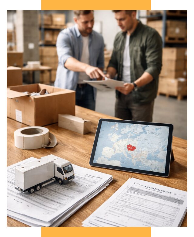 Доставка грузов в Чехию от 35560 р. - логистика СетСервис-Ста