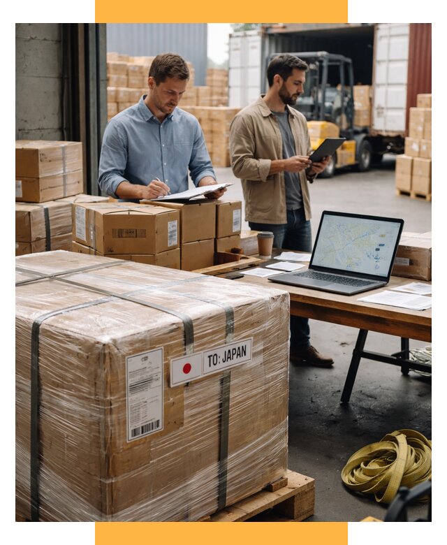Доставка грузов в Японию от 25400 р., логистика СетСервис-Ста