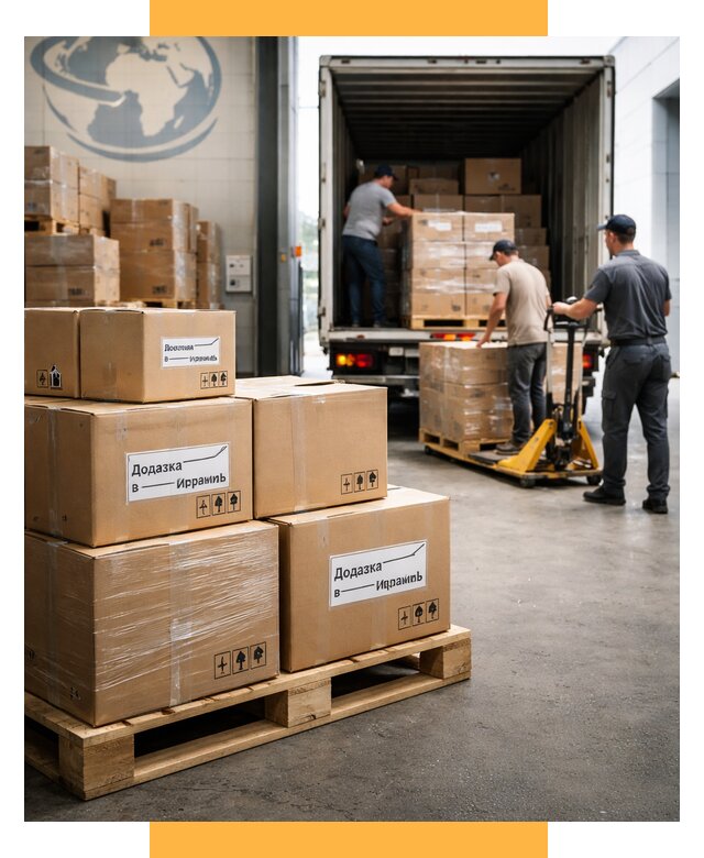 Доставка грузов в Израиль и экспорт от 45720 р. СетСервис-Ста