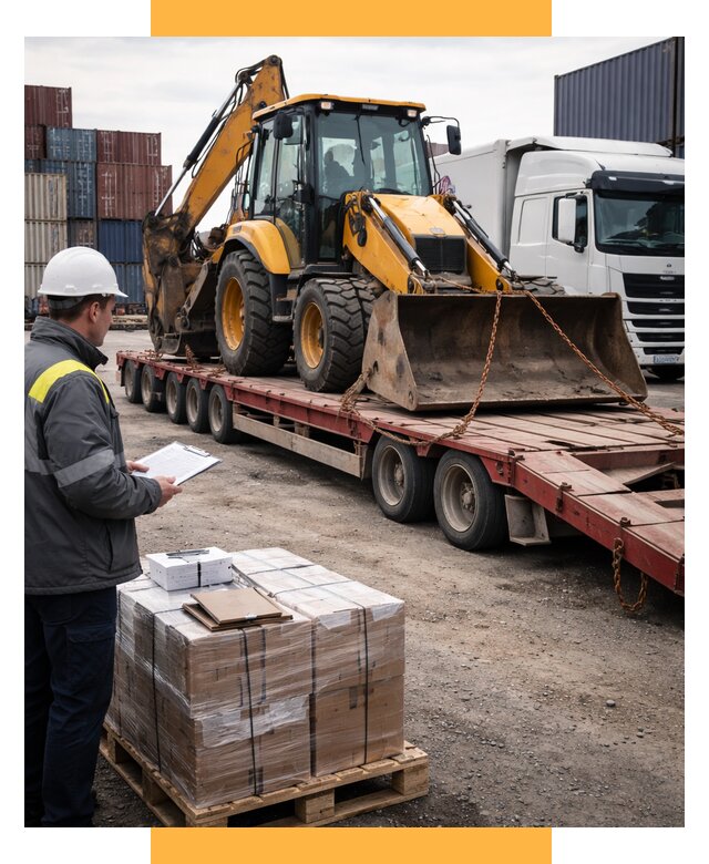 Международная перевозка спецтехники от 45720 р., СетСервис-Ста