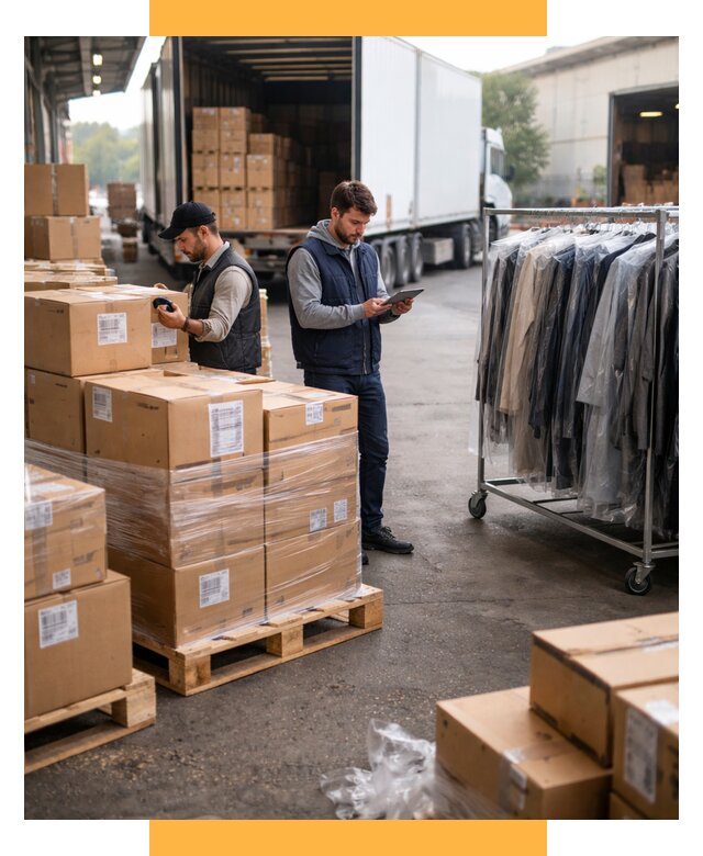 Перевозка и доставка одежды из Китая от 7620 р., СетСервис-Ста