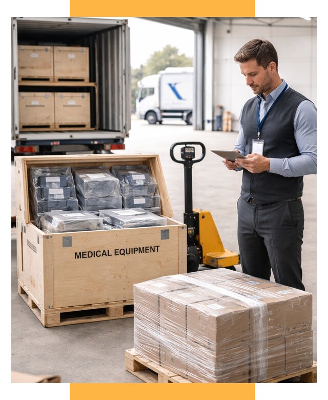 Перевозка медицинского оборудования от 15240 р. в СетСервис-Ста