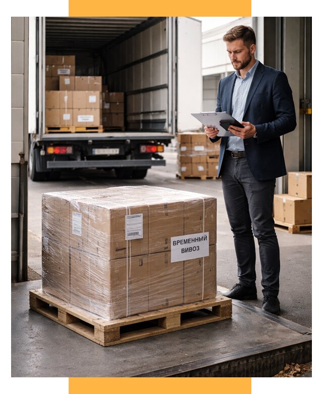 Временный вывоз товаров под ключ от 8128 р. | СетСервис-Ста