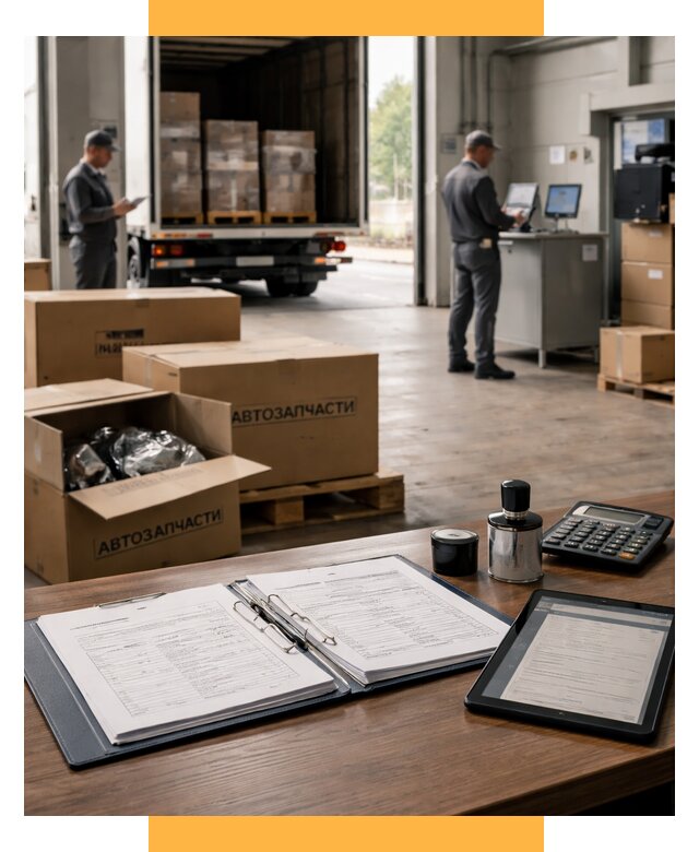 Таможенное оформление автозапчастей под ключ от 8636 р., СетСервис-Ста