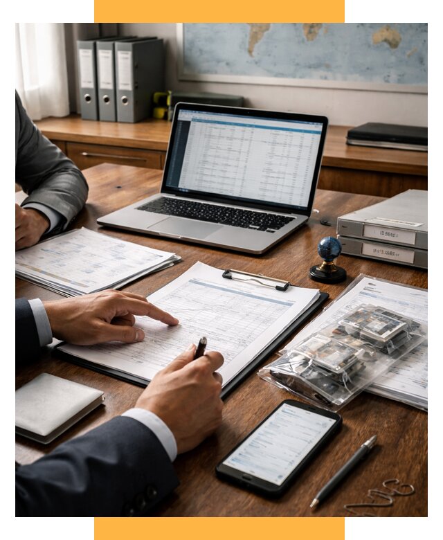 Проверка поставщика за рубежом от 8636 р. | СетСервис-Ста аудит