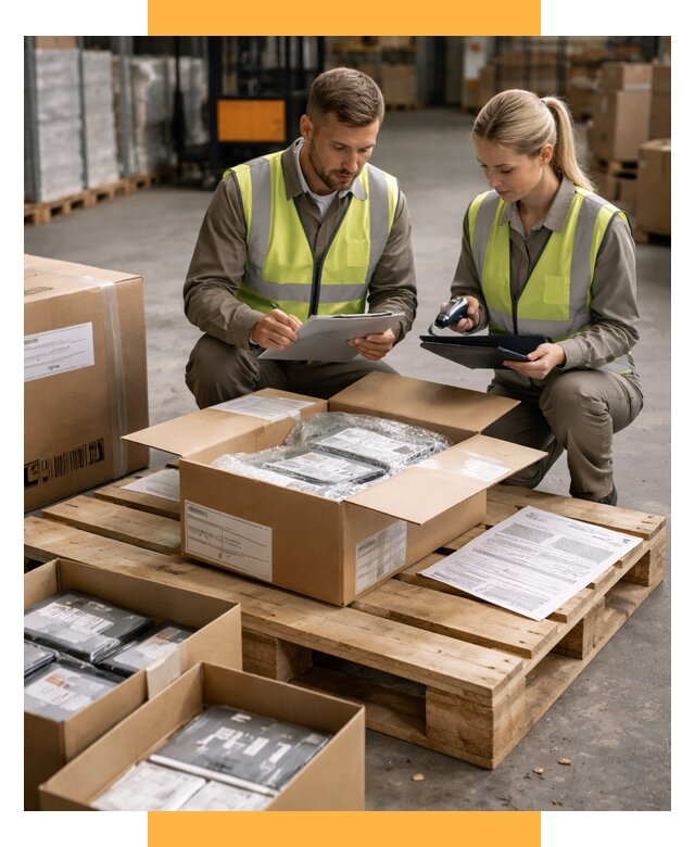 Инспекция товара перед отправкой от 4572 р. | СетСервис-Ста