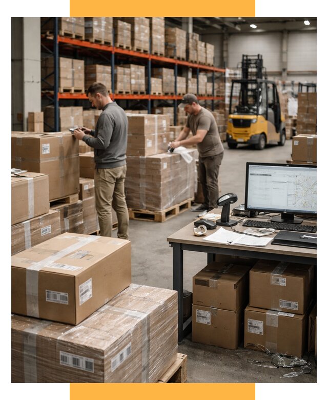 Склад консолидации в Европе от 6604 р., услуги СетСервис-Ста